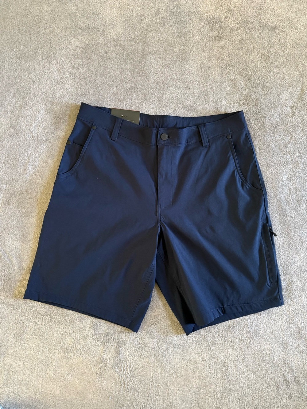 NWT Merrell Men's Trail Shorts Size 34 Navy Blue Performance Hiking Outdoor